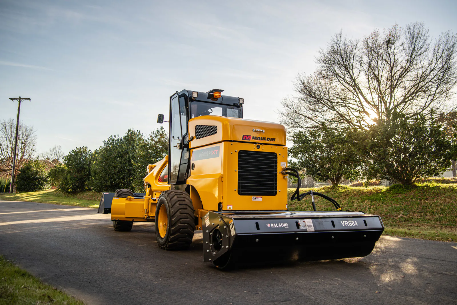 Mauldin M415XT grading controls