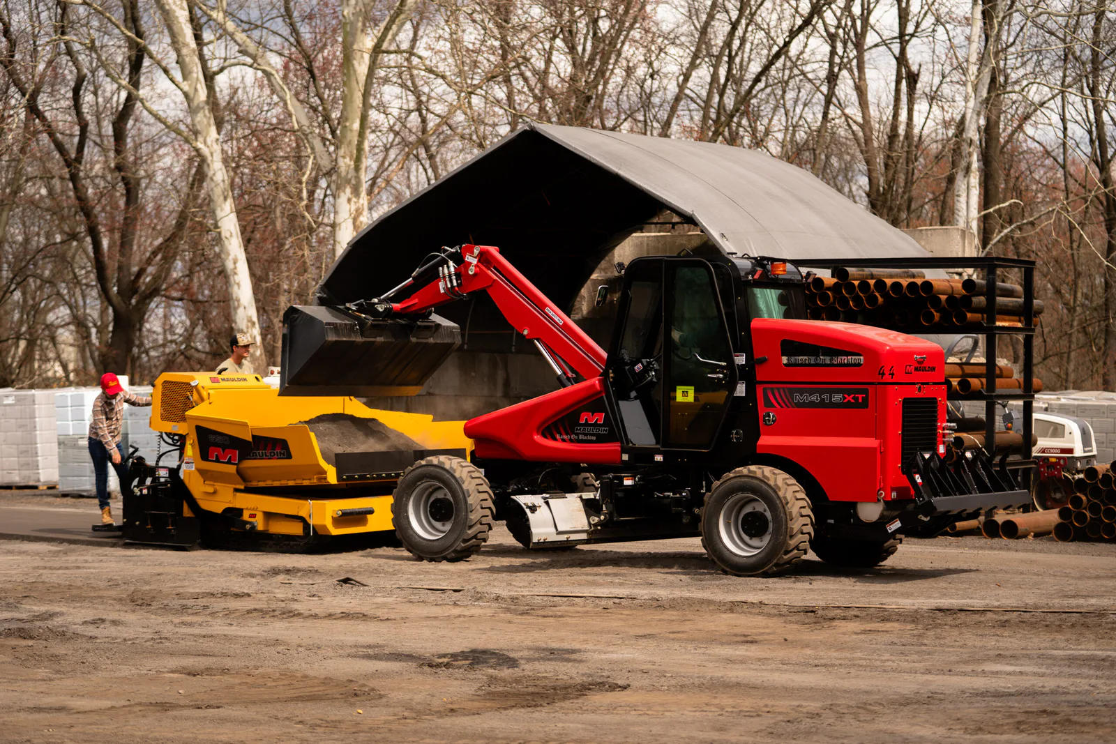Mauldin M415XT moldboard and scarifier
