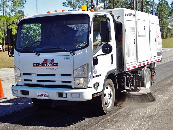 Starfire S-4c sweeping road millings