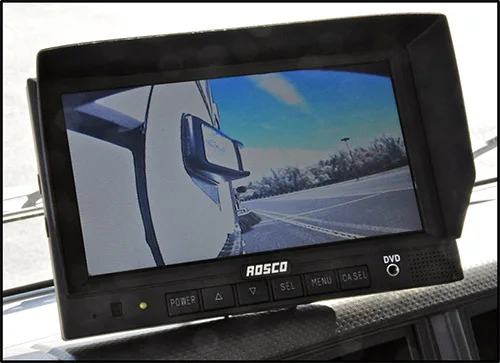 Starfire sweeper camera system monitor