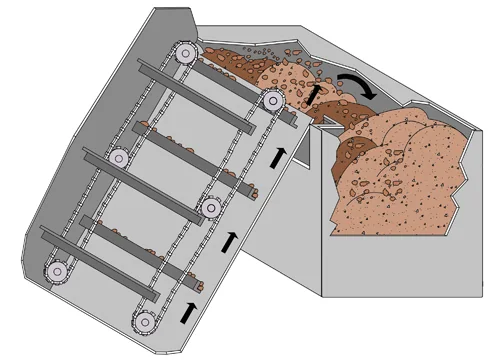 Starfire S-6t top-loading hopper detail
